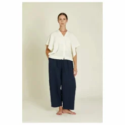 Femme Black Crane Top Origami Lin |