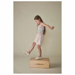 Best Coco au Lait Top Rayé Coton Bio | Rose