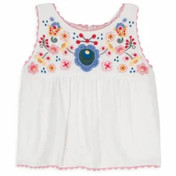Enfant Louise Misha Top Solenia Gaze de Coton Bio |