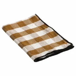 Maison de Vacances Torchon Bourdon noir toile mimi 48x75 cm | Vichy Épices Hot