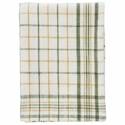 Madam Stoltz Linge De Table|Art De La Table|Torchon de cuisine à carreaux en coton |