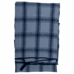 Le Monde Sauvage Torchon Highlands à carreaux en lin lavé |