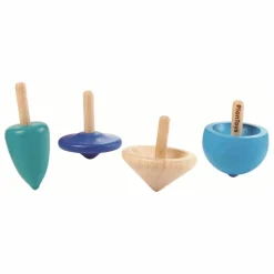 Plan Toys Jeux De Société|Jeux Éducatifs|Toupies - Set de 4