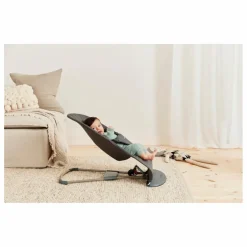 BabyBjörn Transat Bliss en coton matelassé | Gris anthracite Clearance