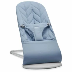 Discount BabyBjörn Transat Bliss en coton matelassé Pétale | Bleu