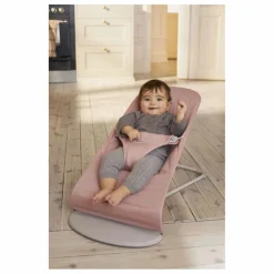 Sale BabyBjörn Transat Bliss en coton matelassé Pétale | Rose