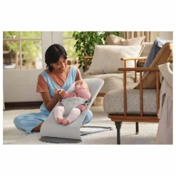 BabyBjörn Transat Bliss en jersey tissé chiné |