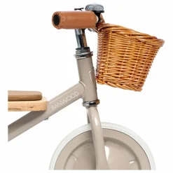 Online Banwood Tricycle en métal et bois | Beige