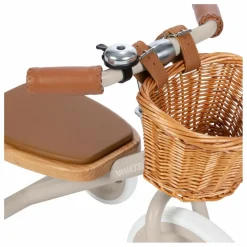 Online Banwood Tricycle en métal et bois | Beige