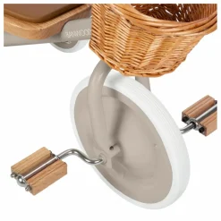 Online Banwood Tricycle en métal et bois | Beige