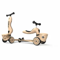 Scoot & Ride Trottinette 2 en 1 Léopard