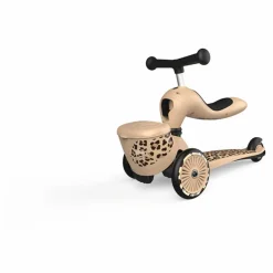 Scoot & Ride Trottinette 2 en 1 Léopard
