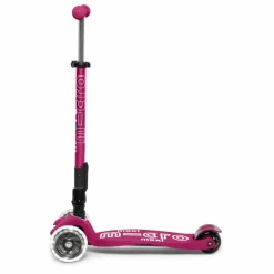 New Micro Trottinette Maxi Deluxe pliable LED | Framboise