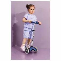 Discount Micro Trottinette Mini Deluxe Glitter LED | Bleu