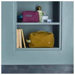 Homme/Femme La cerise sur le gâteau Trousse de toilette Cube en coton bio Iona |
