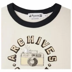 Bonpoint T-shirt Akiva Coton Bio | Ivoire