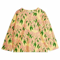 Enfant Mini Rodini T-shirt Alpine Fleuri |