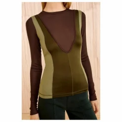 Online Ulla Johnson T-shirt Annete | Vert kaki