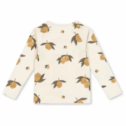 Konges Sløjd T-Shirt Anti-UV Aster Citron Fibres Recyclées | Ecru New