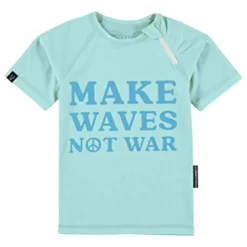 Beach & Bandits T-shirt Anti-UV Makes Waves Fibres Recyclées | Bleu ciel Online