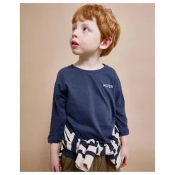 Outlet Búho T-shirt Aspen Coton Bio | Bleu marine