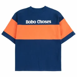 Bobo Choses T-Shirt Bandeau Coton Bio | Bleu marine New