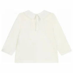 Hot Petit Bateau T-Shirt Banolita Coton Bio | Blanc