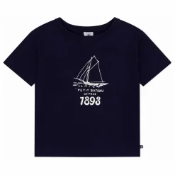 Enfant Petit Bateau T-shirt Bateau 1893 Jersey Coton Bio |