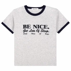 Enfant Sporty & Rich T-shirt Be Nice Coton Recyclé |