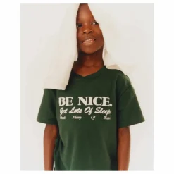 Enfant Sporty & Rich T-Shirts, Chemises|Blouses, T-Shirts|T-shirt Be Nice Coton Recyclé |