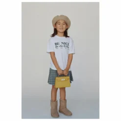 Sporty & Rich T-shirt Be Nice Coton Recyclé | Blanc Outlet