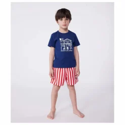 Enfant Petit Bateau T-Shirts, Chemises|T-Shirt Bolton Coton Bio |