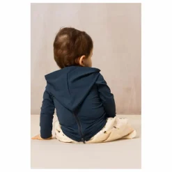 Hot Studio Bohème T-shirt Capuche Anti-UV | Bleu marine