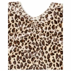 Online Konges Sløjd T-shirt Carlito Léopard Velours Fibres Recyclées | Beige