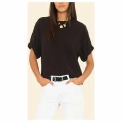 Xirena T-shirt Carson | Noir Sale