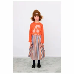 Sale Tinycottons T-shirt Cerises Coton Bio | Rouge