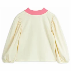 Mini Rodini T-shirt Chat Coton Bio | Ecru Online