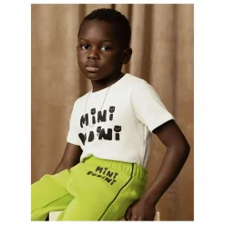 Enfant Mini Rodini T-Shirts, Chemises|Blouses, T-Shirts|T-Shirt Chat Coton Bio |