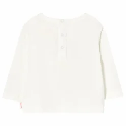 Outlet Tinycottons T-shirt Chien Coton Bio Bébé | Ecru