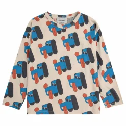 Discount Bobo Choses T-shirt Chiens Coton Bio | Sable