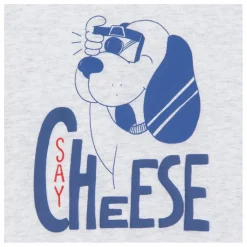 New Bonton T-shirt Chiné Livo Say Cheese | Gris