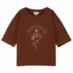 Emile et Ida T-shirt Cindy Coton Bio | Marron