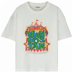 Maison Mangostan T-shirt Circus Coton Bio | Blanc