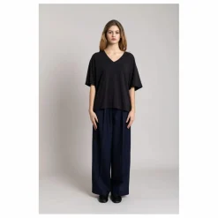 Smallable Woman T-shirt Cloud Coton Bio | Noir Sale