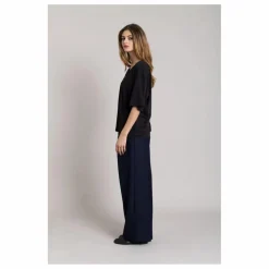 Smallable Woman T-shirt Cloud Coton Bio | Noir Sale