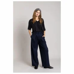 Smallable Woman T-shirt Cloud Coton Bio | Noir Sale