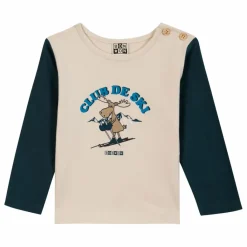 Bonton T-shirt Club Ski | Ecru