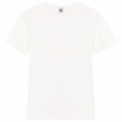 Petit Bateau T-Shirt Cocotte Col Rond Coton Bio | Blanc Online