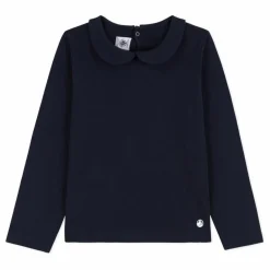 Best Petit Bateau T-shirt Col Claudine Coving | Bleu marine