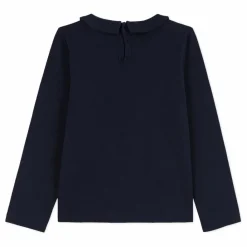 Best Petit Bateau T-shirt Col Claudine Coving | Bleu marine